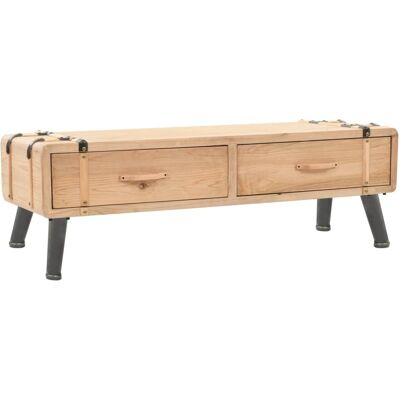 Helloshop26 - Mueble Tv Buffet Tv Diseño Práctico Madera Maciza De Abeto 120 Cm 2502048 Helloshop26 - Mueble Tv Buffet Tv Diseño Práctico Madera Maciza De Abeto 120 Cm 2502048