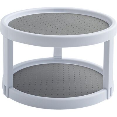 AHLSEN - Gabinete giratorio de especias - 2 niveles - Antideslizante - Gabinete de especias AHLSEN - Gabinete giratorio de especias - 2 niveles - Antideslizante - Gabinete de especias