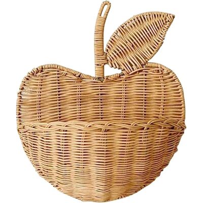 DPZO Cesta De Almacenamiento De Ratán, Pequeña Cesta Colgante Hecha A Mano Para Niños, Decoración Y Organizador Del Hogar DPZO Cesta De Almacenamiento De Ratán, Pequeña Cesta Colgante Hecha A Mano Para Niños, Decoración Y Organizador Del Hogar