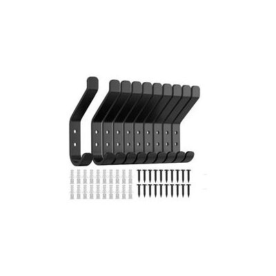 OEM Juego De 10 Ganchos De Tornillo Para Paneles Acústicos, Paneles De Pared, Dormitorios, Salas De Estar, Baños, Vestidores, Chaquetas, Metal, 10 Cm - Crezuo OEM Juego De 10 Ganchos De Tornillo Para Paneles Acústicos, Paneles De Pared, Dormitorios, Salas De Estar, Baños, Vestidores, Chaquetas, Metal, 10 Cm - Crezuo