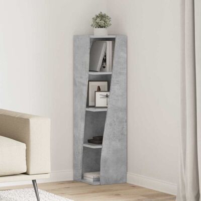 Vidaxl Armario De Esquina 27,5x27x102cm Madera De Ingeniería Vidaxl Armario De Esquina 27,5x27x102cm Madera De Ingeniería