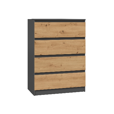 TOPESHOP T4 Cómoda Escandinava Moderna - 4 Cajones - 97x70x40 TOPESHOP T4 Cómoda Escandinava Moderna - 4 Cajones - 97x70x40
