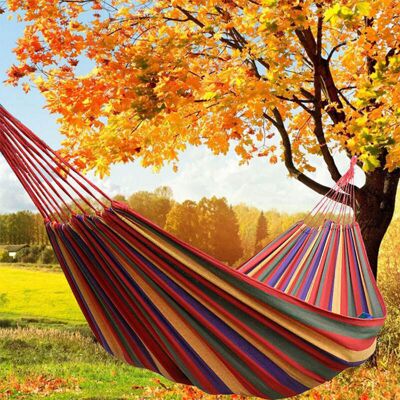 OEM Hamaca De Lona De 190 X 80 Cm, Longitud Total De 190 Cm, Capacidad De Carga De 100 Kg, Cómoda Hamaca Para Exteriores, Hamaca De Viaje A Rayas Rojas, Perfecta Para Uso En Exteriores, Camping, Balcón, J OEM Hamaca De Lona De 190 X 80 Cm, Longitud Total De 190 Cm, Capacidad De Carga De 100 Kg, Cómoda Hamaca Para Exteriores, Hamaca De Viaje A Rayas Rojas, Perfecta Para Uso En Exteriores, Camping, Balcón, J