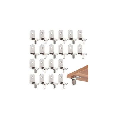 OEM 20 Clavos Metálicos En Forma De L Para Soporte De Estantes, De 5 Mm, Aptos Para Armarios, Librerías, Estantes De Madera Y Cristal Clavos Perforados Niquelados Para Soporte De Estantes. - Crezuo OEM 20 Clavos Metálicos En Forma De L Para Soporte De Estantes, De 5 Mm, Aptos Para Armarios, Librerías, Estantes De Madera Y Cristal Clavos Perforados Niquelados Para Soporte De Estantes. - Crezuo