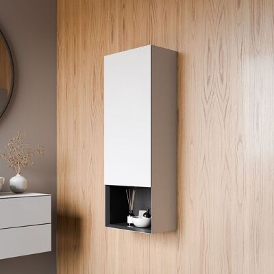 Bernstein - Armario Colgante Columna De Almacenaje 48x27x128cm (lxanxal) Blanco Mate, Apertura De Puerta A La Izquierda - Arctic 480 Bernstein - Armario Colgante Columna De Almacenaje 48x27x128cm (lxanxal) Blanco Mate, Apertura De Puerta A La Izquierda - Arctic 480
