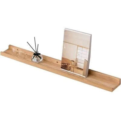 OEM Estantería De Pared, Estante Flotante De 90 Cm En Madera Maciza De Roble, Estante Rústico De Madera Para Salón, Cocina, Dormitorio, Baño -crezuo OEM Estantería De Pared, Estante Flotante De 90 Cm En Madera Maciza De Roble, Estante Rústico De Madera Para Salón, Cocina, Dormitorio, Baño -crezuo