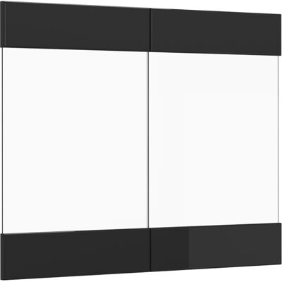 Frente De Cocina R-line, Negro Brillo Intenso, 79.2 X 59 Cm Frente De Mueble Para Armario Mural Con Vitrina, Vicco Frente De Cocina R-line, Negro Brillo Intenso, 79.2 X 59 Cm Frente De Mueble Para Armario Mural Con Vitrina, Vicco