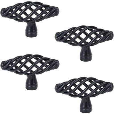 OEM 4 Tiradores Antiguos Para Muebles, Tiradores Vintage Con Forma De Jaula De Pájaro, Elegancia Clásica, Para Muebles, Armarios, Puertas Y Ventanas, Baño (con Tornillos) -crezuo OEM 4 Tiradores Antiguos Para Muebles, Tiradores Vintage Con Forma De Jaula De Pájaro, Elegancia Clásica, Para Muebles, Armarios, Puertas Y Ventanas, Baño (con Tornillos) -crezuo
