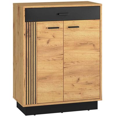 Selsey Vasco - Aparador - 70 Cm - Efecto Roble Selsey Vasco - Aparador - 70 Cm - Efecto Roble