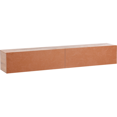 BELIANI Mueble de TV montado en la pared - Cabinet minimalista para 70'' en Rojo BELIANI Mueble de TV montado en la pared - Cabinet minimalista para 70'' en Rojo