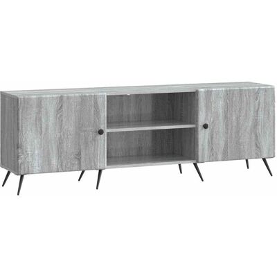 Mueble De Tv 150 X 31 X 50 Cm Gris Sonoma Madera De Ingeniería Vidaxl Mueble De Tv 150 X 31 X 50 Cm Gris Sonoma Madera De Ingeniería Vidaxl