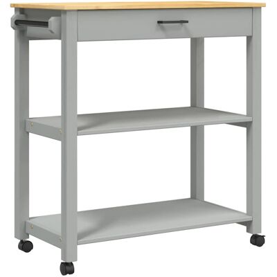 Carrito De Cocina Monza Madera Maciza De Pino 84x40x88,5 Cm Vidaxl Carrito De Cocina Monza Madera Maciza De Pino 84x40x88,5 Cm Vidaxl