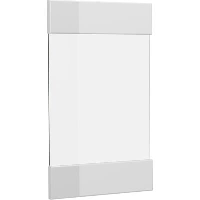 Frente De Cocina R-line, Blanco Alto Brillo, 39.6 X 59 Cm Frente De Mueble Para Armario Mural Con Vitrina, Vicco Frente De Cocina R-line, Blanco Alto Brillo, 39.6 X 59 Cm Frente De Mueble Para Armario Mural Con Vitrina, Vicco