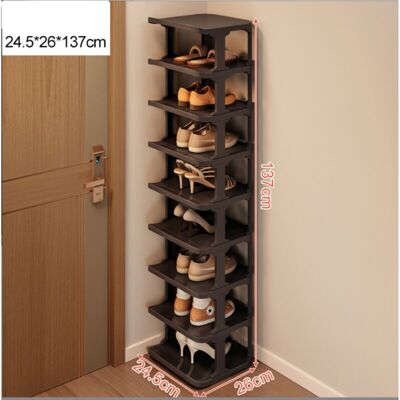 OEM Zapatero De 9 Niveles Para Ahorrar Espacio En La Entrada Y El Dormitorio – Apilable Y Elegante En Color Negro -crezuo OEM Zapatero De 9 Niveles Para Ahorrar Espacio En La Entrada Y El Dormitorio – Apilable Y Elegante En Color Negro -crezuo