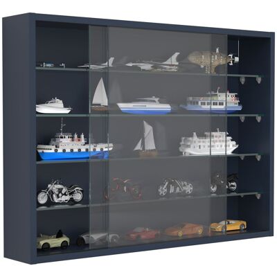 Vitrina de Pared VCM Drivalo - Puertas de Cristal, 75cm Vitrina de Pared VCM Drivalo - Puertas de Cristal, 75cm