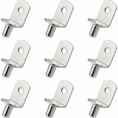 OEM 25 Piezas De Soportes Metálicos Para Estantes, Soportes En Forma De L Para Estantes De Madera O Vidrio, Armarios, Alacenas, Librerías, Superma-crezuo OEM 25 Piezas De Soportes Metálicos Para Estantes, Soportes En Forma De L Para Estantes De Madera O Vidrio, Armarios, Alacenas, Librerías, Superma-crezuo