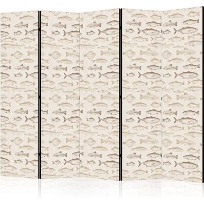 Biombo Artgeist Beige Marrón 225 Cm X 172 Cm Madera Tela Biombo Artgeist Beige Marrón 225 Cm X 172 Cm Madera Tela