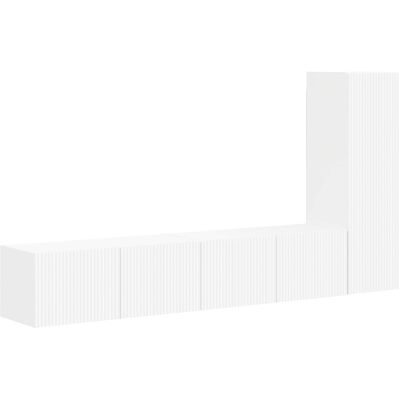 Conjunto De Mueble De Tv 3 Uds. Madera De Ingeniería Vidaxl Conjunto De Mueble De Tv 3 Uds. Madera De Ingeniería Vidaxl