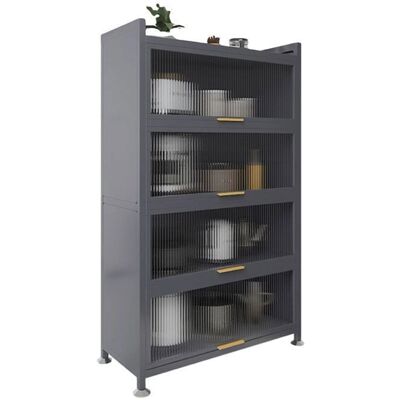 OEM Armario De Cocina - K Ikido - 5 Estantes - Metal - 60x32x144 Cm - Estilo Industrial OEM Armario De Cocina - K Ikido - 5 Estantes - Metal - 60x32x144 Cm - Estilo Industrial