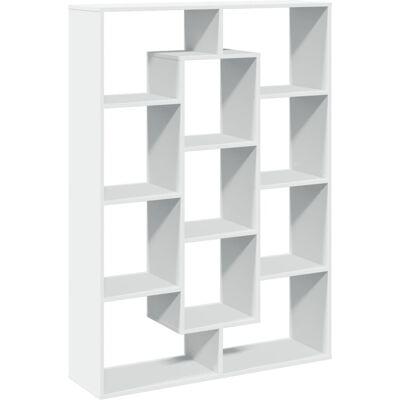 Vidaxl - Estantería Librería Madera De Ingeniería Blanca 102x29x143 Cm Vidaxl - Estantería Librería Madera De Ingeniería Blanca 102x29x143 Cm