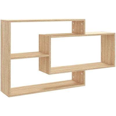 vidaXL Estantería de Pared Roble Sonoma - 104x20x58.5 cm Madera Laminada vidaXL Estantería de Pared Roble Sonoma - 104x20x58.5 cm Madera Laminada
