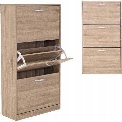 OEM Zapatero, Librería De 3 Compartimentos, Zapatos, Cómoda Espaciosa Para El Recibidor, Librería OEM Zapatero, Librería De 3 Compartimentos, Zapatos, Cómoda Espaciosa Para El Recibidor, Librería