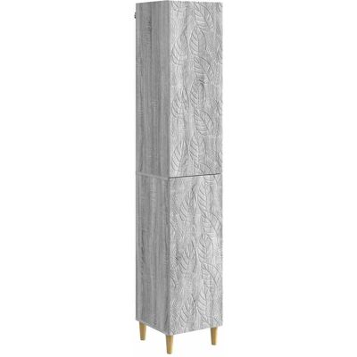 Juego De Armarios 2 Uds. Sonoma Gris Madera De Ingeniería Vidaxl Juego De Armarios 2 Uds. Sonoma Gris Madera De Ingeniería Vidaxl