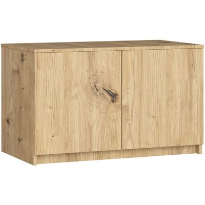 AKORD Altillo Para Armario S90 Roble Artisan 90 Cm 2 Puertas 90x51x55 Cm AKORD Altillo Para Armario S90 Roble Artisan 90 Cm 2 Puertas 90x51x55 Cm