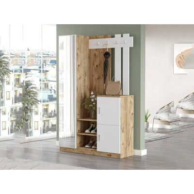 DMORA - Australis - 114x38x180 cm - Roble - Console Table DMORA - Australis - 114x38x180 cm - Roble - Console Table