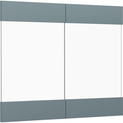 Frente De Cocina R-line, Gris Azulado, 79.2 X 59 Cm Frente De Mueble Para Armario Mural Con Vitrina, Vicco Frente De Cocina R-line, Gris Azulado, 79.2 X 59 Cm Frente De Mueble Para Armario Mural Con Vitrina, Vicco