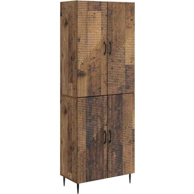 Juego De Armarios 2 Uds. Madera De Ingeniería Vidaxl Juego De Armarios 2 Uds. Madera De Ingeniería Vidaxl