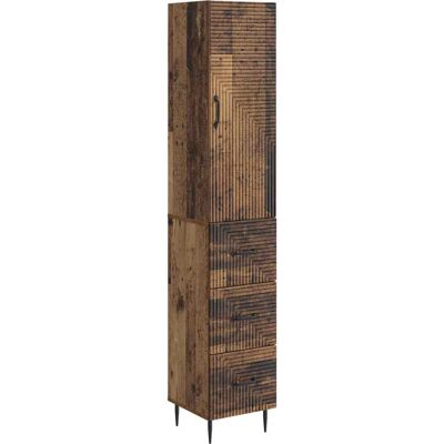Juego De Armarios 2 Uds. 33 X 34,5 X 90 Cm Madera De Ingeniería Vidaxl Juego De Armarios 2 Uds. 33 X 34,5 X 90 Cm Madera De Ingeniería Vidaxl
