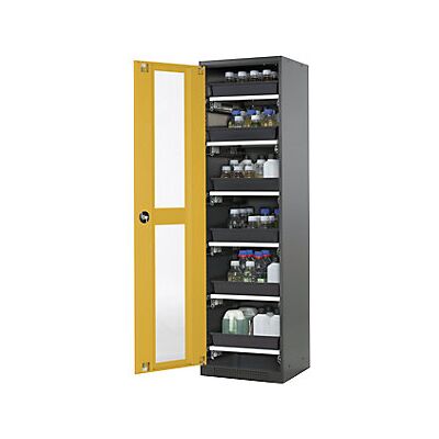 Asecos - Armario De Laboratorio Para Productos Químicos 1 Puerta Alta Asecos - Armario De Laboratorio Para Productos Químicos 1 Puerta Alta