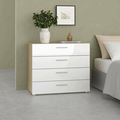 Tvilum Cómoda - Roble Marrón 80x40x68h Cm Tvilum Cómoda - Roble Marrón 80x40x68h Cm