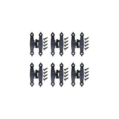 OEM Bisagra Para Muebles, 10 Piezas, Perchero Para Armario De Estilo Antiguo Negro Con Tornillos Metálicos En Forma De Flor, 6533 Mm Fdc - Crezuo OEM Bisagra Para Muebles, 10 Piezas, Perchero Para Armario De Estilo Antiguo Negro Con Tornillos Metálicos En Forma De Flor, 6533 Mm Fdc - Crezuo