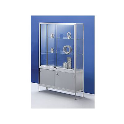 EUROKRAFTPRO Vitrina Modelo Vitrina Con Compartimento De Almacenaje EUROKRAFTPRO Vitrina Modelo Vitrina Con Compartimento De Almacenaje