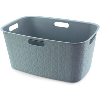 CURVER Cesta Portabiancheria Azul 45l 57x37x27 CURVER Cesta Portabiancheria Azul 45l 57x37x27