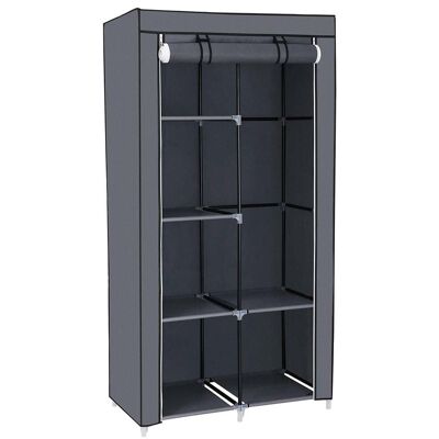 Herzberg Hg-8010: Armario De Almacenamiento - Pequeño Gris Herzberg Hg-8010: Armario De Almacenamiento - Pequeño Gris