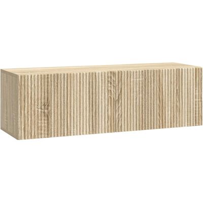 Mueble Para Tv De Pared Roble Sonoma 98 X 31 X 30 Cm Vidaxl Mueble Para Tv De Pared Roble Sonoma 98 X 31 X 30 Cm Vidaxl