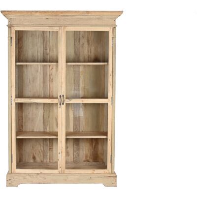 FIJALO Vitrina Madera Reciclada 130x55x209 154,00 Natural FIJALO Vitrina Madera Reciclada 130x55x209 154,00 Natural
