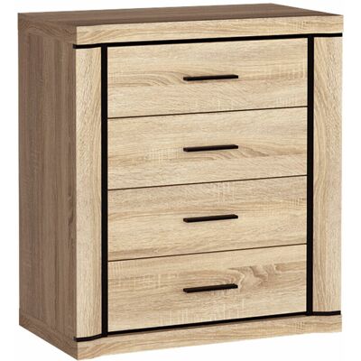 Mobilier1 - Cómoda Lorelie 103, Roble Sonoma, Con Cajones, Número De Cajones: 0, 91x81x44cm Mobilier1 - Cómoda Lorelie 103, Roble Sonoma, Con Cajones, Número De Cajones: 0, 91x81x44cm
