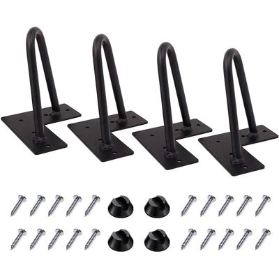 Minkurow 4 Patas De Horquilla De 15 Cm De Longitud, Patas De Mesa De Metal Para Muebles De Bricolaje, Perfectas Para Gabinetes, Armarios, Gabinetes De Tv, Cajones, Mesitas De Noche, 10 Mm De Diámetro Minkurow 4 Patas De Horquilla De 15 Cm De Longitud, Patas De Mesa De Metal Para Muebles De Bricolaje, Perfectas Para Gabinetes, Armarios, Gabinetes De Tv, Cajones, Mesitas De Noche, 10 Mm De Diámetro