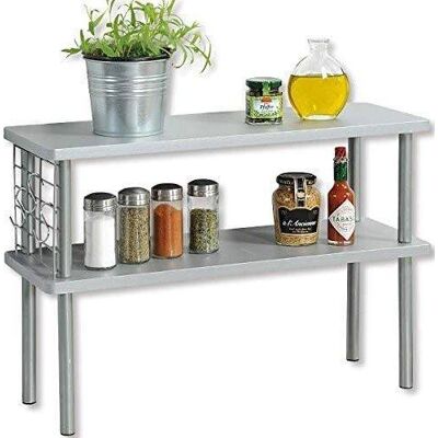 Kesper Estantería De Cocina Blanco 55 Cm De Ancho Kesper Estantería De Cocina Blanco 55 Cm De Ancho