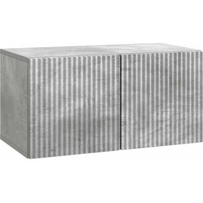 Mueble Para Tv De Pared Gris Hormigón 59,5 X 31 X 30 Cm Vidaxl Mueble Para Tv De Pared Gris Hormigón 59,5 X 31 X 30 Cm Vidaxl