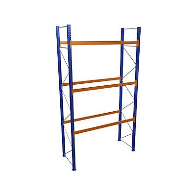 SCHULTE Estantería Para Palets Azul/naranja H X A X P 5000 X 2700 X SCHULTE Estantería Para Palets Azul/naranja H X A X P 5000 X 2700 X