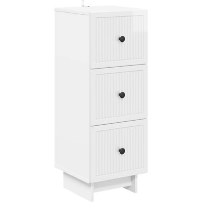 Cajonera Brillante 33 X 34,5 X 90 Cm Madera De Ingeniería Vidaxl Cajonera Brillante 33 X 34,5 X 90 Cm Madera De Ingeniería Vidaxl