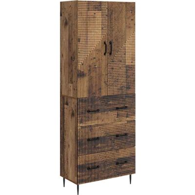 Juego De Armarios 2 Uds. 66 X 34,5 X 90 Cm Madera De Ingeniería Vidaxl Juego De Armarios 2 Uds. 66 X 34,5 X 90 Cm Madera De Ingeniería Vidaxl