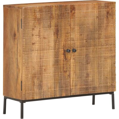 HELLOSHOP26 Aparador Cómoda Armario Mueble De Almacenamiento Organizador Cocina Salón 75 X 30 X 75 Cm Madera Maciza De Mango Marrón 020029649 HELLOSHOP26 Aparador Cómoda Armario Mueble De Almacenamiento Organizador Cocina Salón 75 X 30 X 75 Cm Madera Maciza De Mango Marrón 020029649