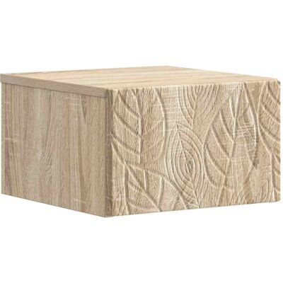 Mesita De Noche De Pared Roble Sonoma 49 X 34,5 X 20 Cm Vidaxl Mesita De Noche De Pared Roble Sonoma 49 X 34,5 X 20 Cm Vidaxl