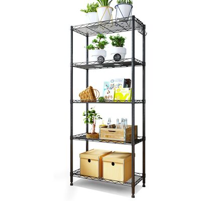 ANPVIZ Cesta Para Cajón, Estante De Almacenamiento De Metal Para Muebles De Cocina, Estante De Almacenamiento De Metal De Cuatro Niveles, 4 Niveles, Negro ANPVIZ Cesta Para Cajón, Estante De Almacenamiento De Metal Para Muebles De Cocina, Estante De Almacenamiento De Metal De Cuatro Niveles, 4 Niveles, Negro